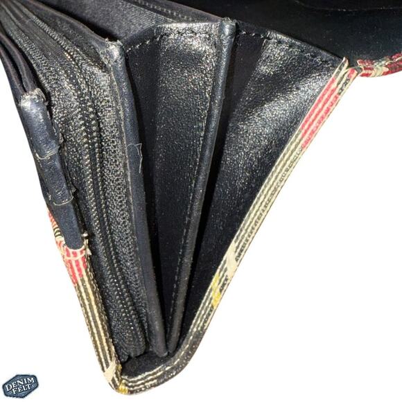 Vivienne Westwood Derby Tartan Continental Long Flap Wallet – Multicolor Plaid - Picture 11 of 13